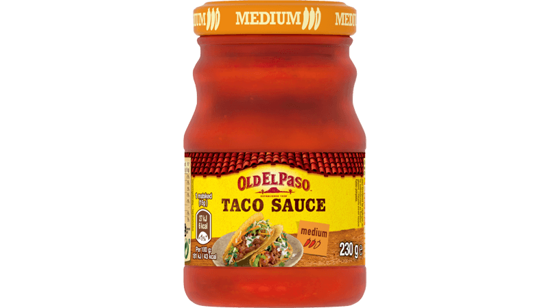 Medalsterk taco-salsa Hero